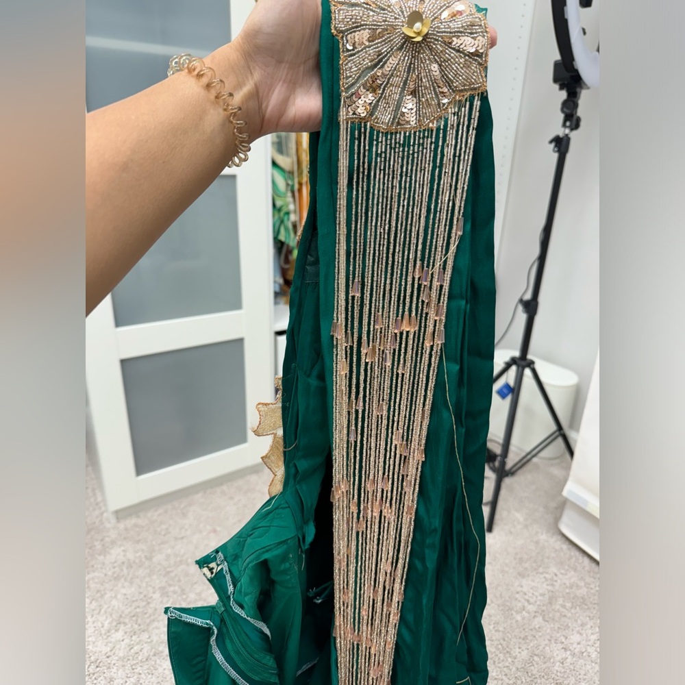Pre-draped saree - Picture 8 of 12